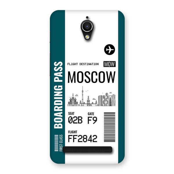 Moscow Boarding Pass Back Case for Zenfone Go