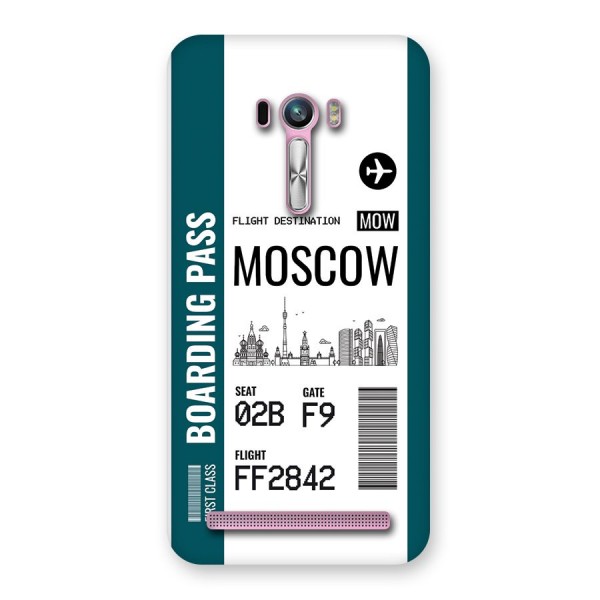 Moscow Boarding Pass Back Case for Zenfone Selfie