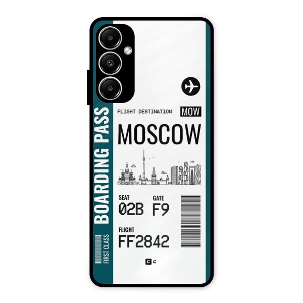 Moscow Boarding Pass Metal Back Case for Galaxy A05s