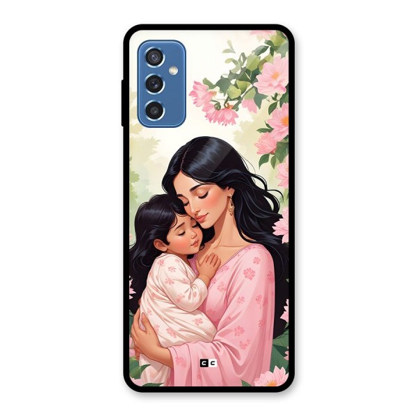 Mother Love Glass Back Case for Galaxy M52 5G