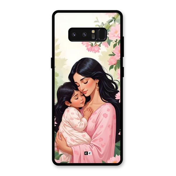 Mother Love Glass Back Case for Galaxy Note 8