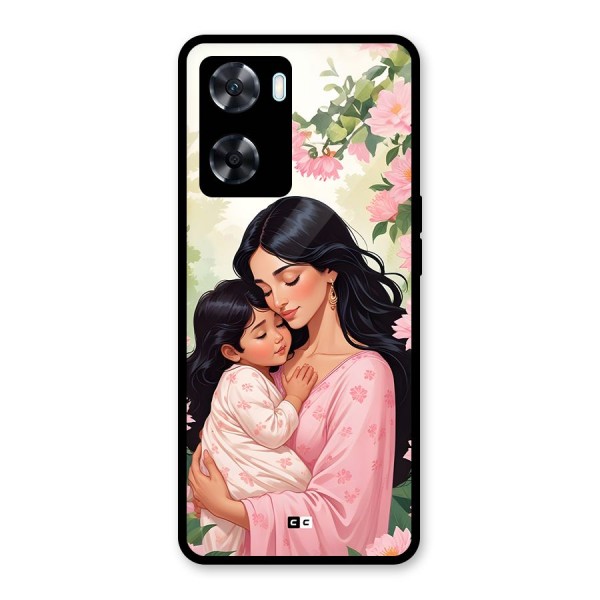 Mother Love Glass Back Case for Oppo A77