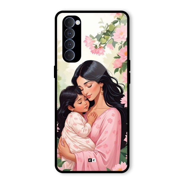 Mother Love Glass Back Case for Oppo Reno4 Pro