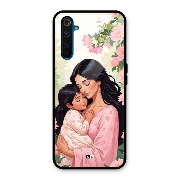 Mother Love Glass Back Case for Realme 6 Pro