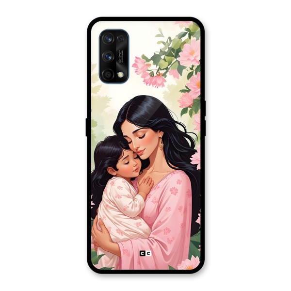 Mother Love Glass Back Case for Realme 7 Pro