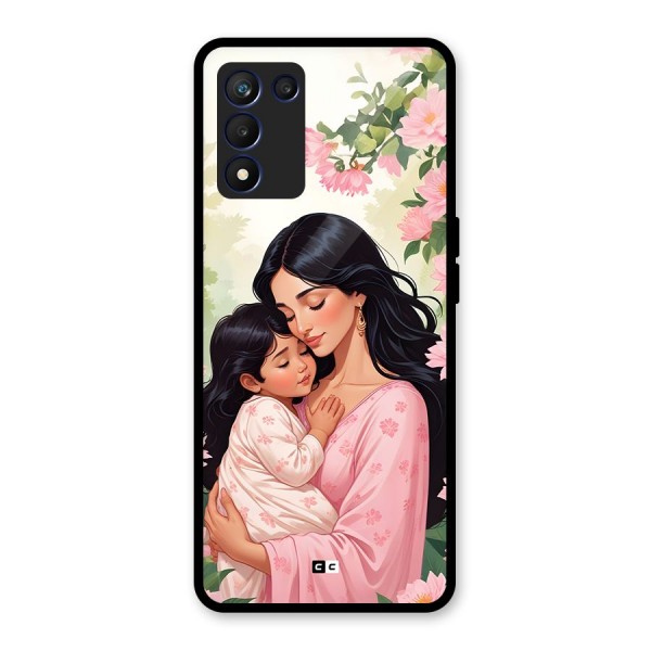 Mother Love Glass Back Case for Realme 9 5G Speed