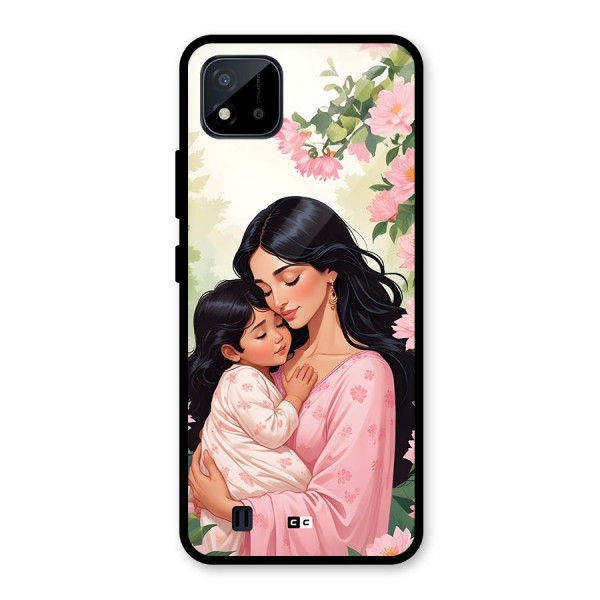 Mother Love Glass Back Case for Realme C11 2021