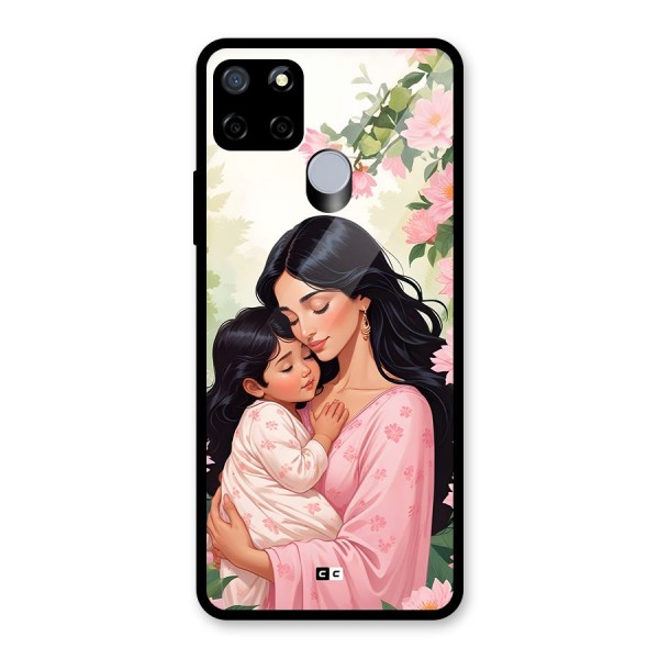 Mother Love Glass Back Case for Realme C15