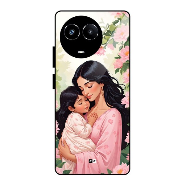 Mother Love Glass Back Case for Realme Narzo 60X