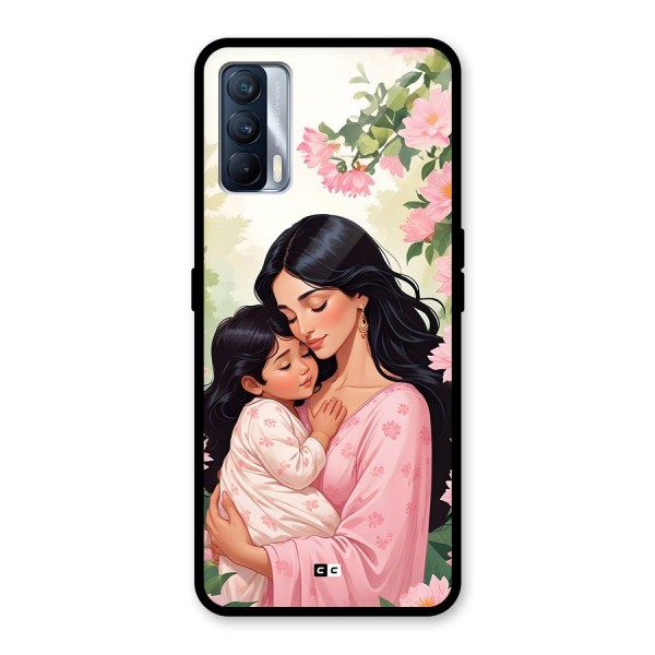 Mother Love Glass Back Case for Realme X7