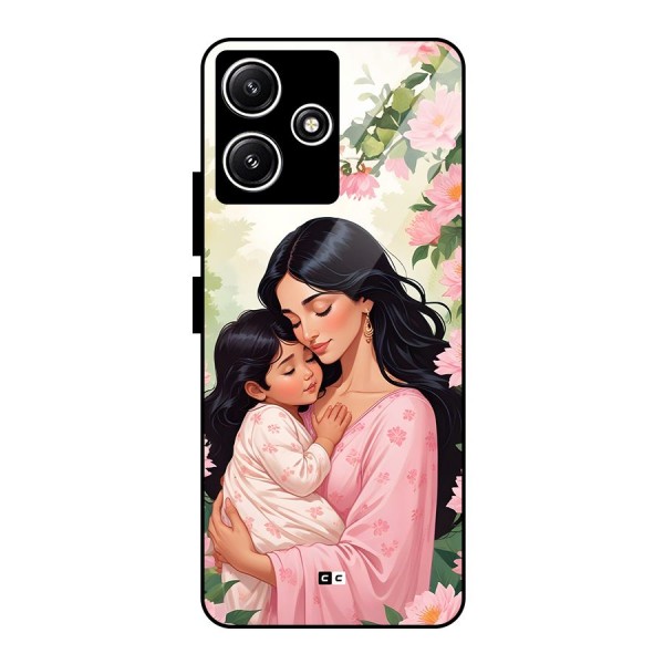 Mother Love Glass Back Case for Redmi 12 5G