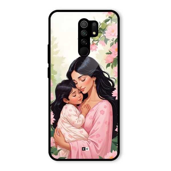 Mother Love Glass Back Case for Redmi 9 Prime