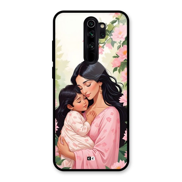 Mother Love Glass Back Case for Redmi Note 8 Pro