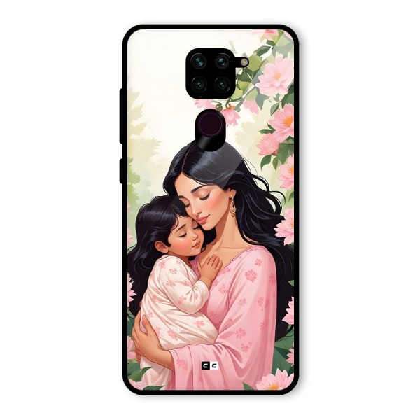 Mother Love Glass Back Case for Redmi Note 9