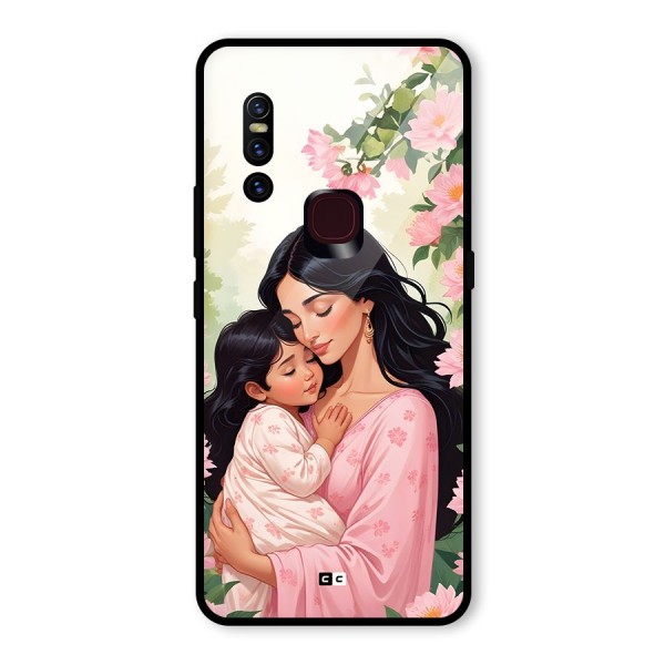 Mother Love Glass Back Case for Vivo V15