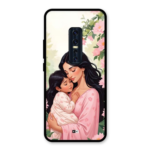 Mother Love Glass Back Case for Vivo V17 Pro