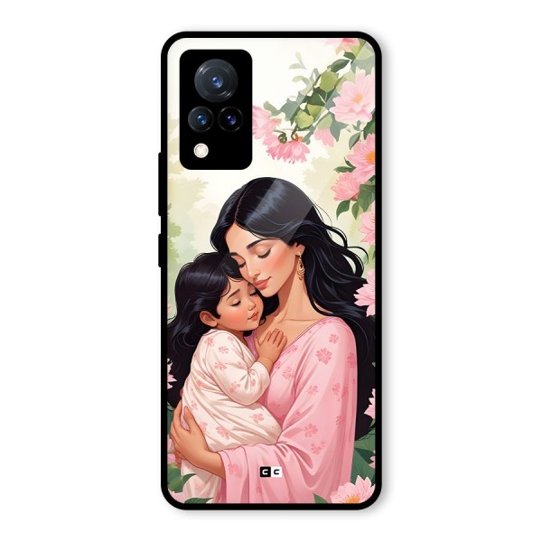 Mother Love Glass Back Case for Vivo V21 5G