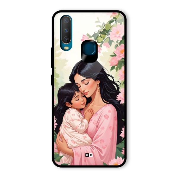 Mother Love Glass Back Case for Vivo Y12