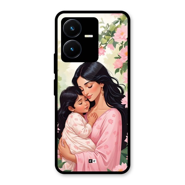 Mother Love Glass Back Case for Vivo Y22