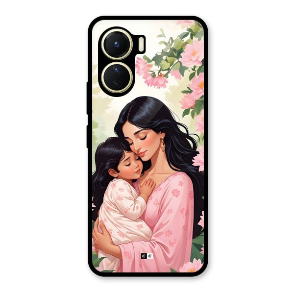 Mother Love Glass Back Case for Vivo Y56