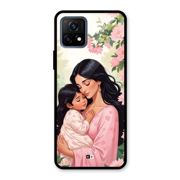 Mother Love Glass Back Case for Vivo Y72 5G