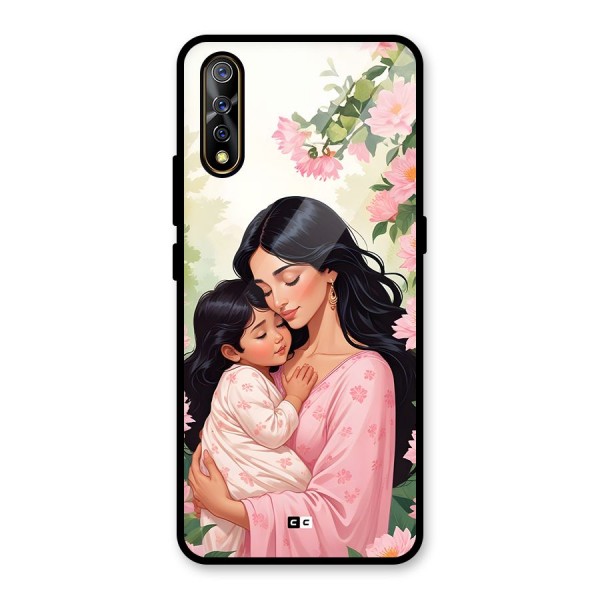 Mother Love Glass Back Case for Vivo Z1x