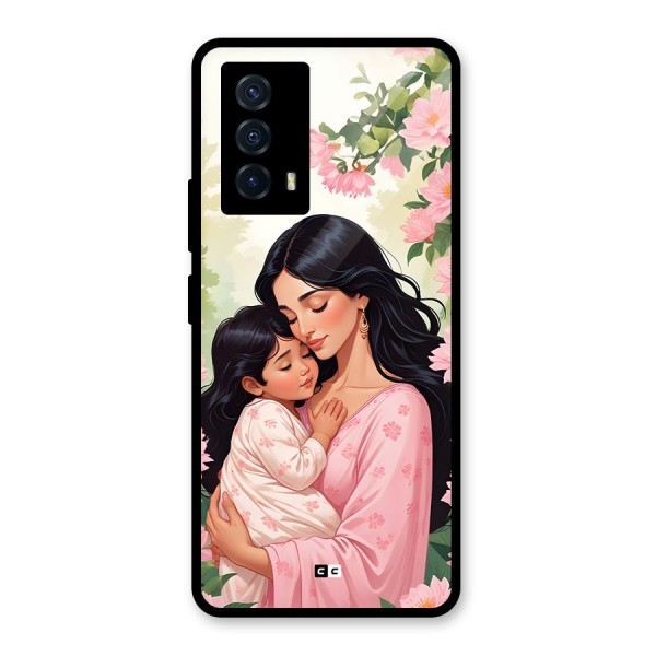 Mother Love Glass Back Case for Vivo iQOO Z5