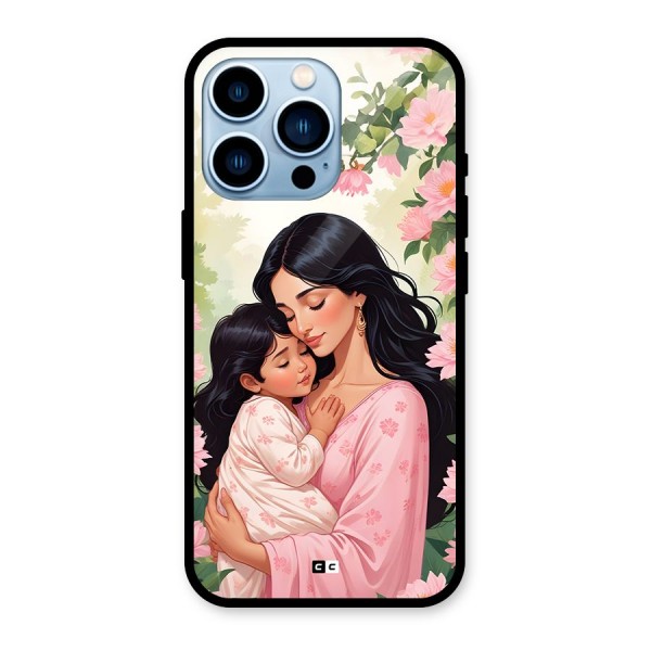 Mother Love Glass Back Case for iPhone 13 Pro