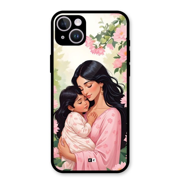 Mother Love Glass Back Case for iPhone 14 Plus