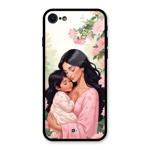 Mother Love Glass Back Case for iPhone SE 2020