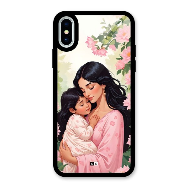 Mother Love Glass Back Case for iPhone X