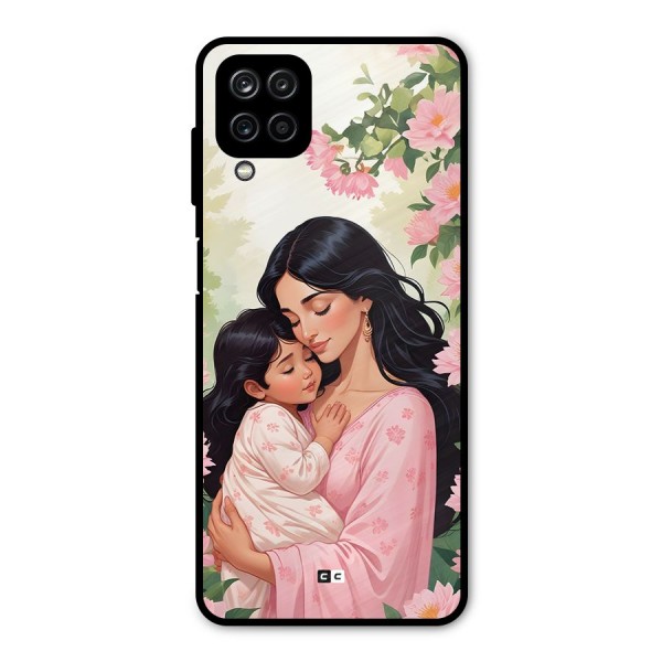 Mother Love Metal Back Case for Galaxy A12