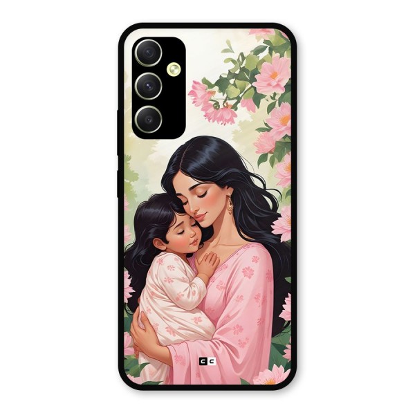 Mother Love Metal Back Case for Galaxy A34