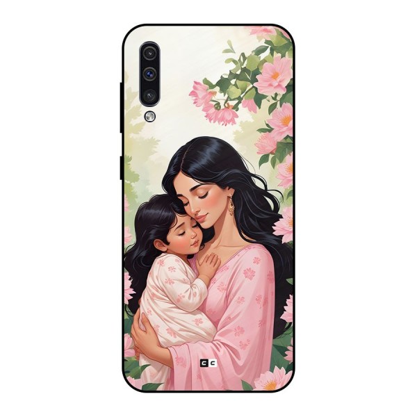 Mother Love Metal Back Case for Galaxy A50