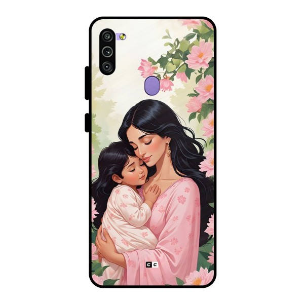 Mother Love Metal Back Case for Galaxy M11