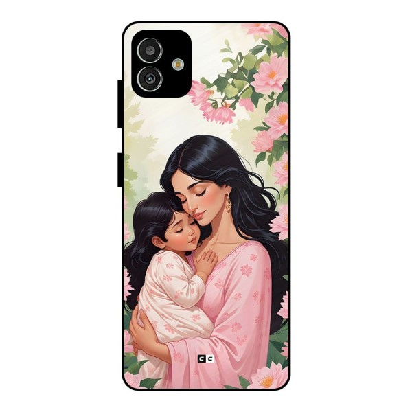 Mother Love Metal Back Case for Galaxy M13 5G