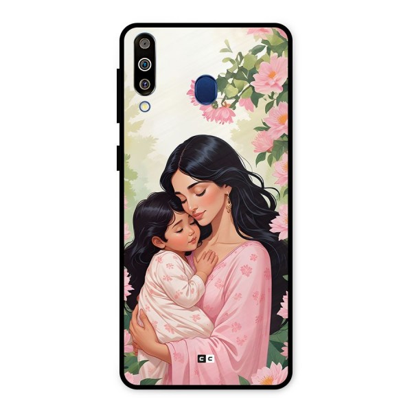 Mother Love Metal Back Case for Galaxy M30