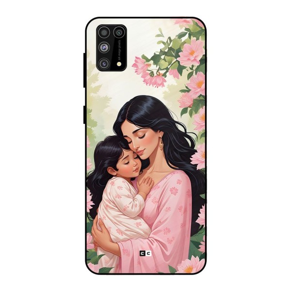 Mother Love Metal Back Case for Galaxy M31