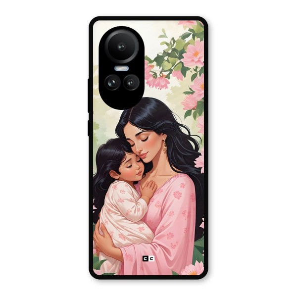 Mother Love Metal Back Case for Oppo Reno10 Pro