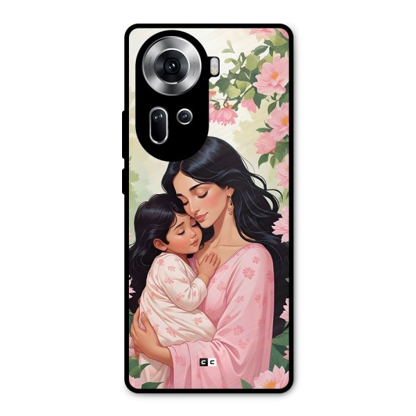 Mother Love Metal Back Case for Oppo Reno11 5G