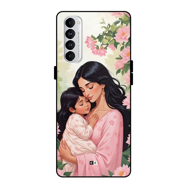 Mother Love Metal Back Case for Oppo Reno4 Pro