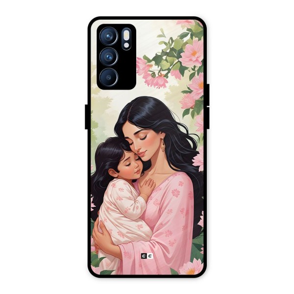 Mother Love Metal Back Case for Oppo Reno6 5G