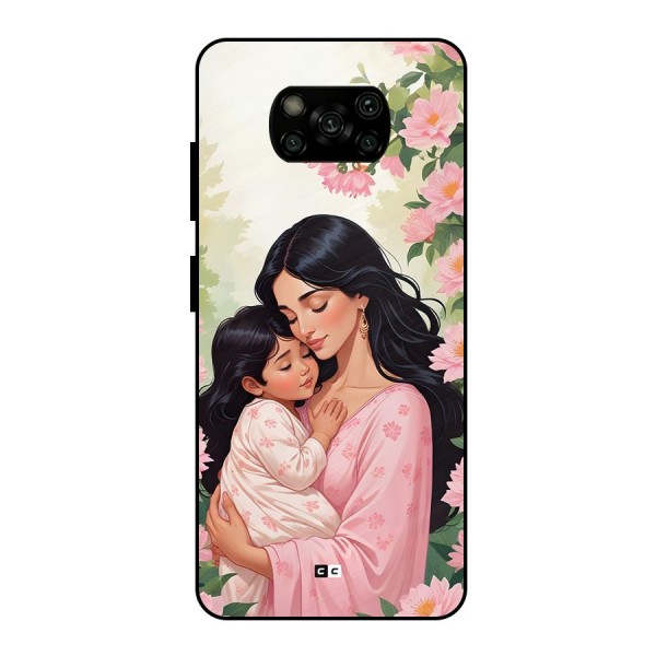 Mother Love Metal Back Case for Poco X3