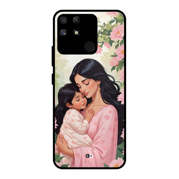 Mother Love Metal Back Case for Realme Narzo 50A