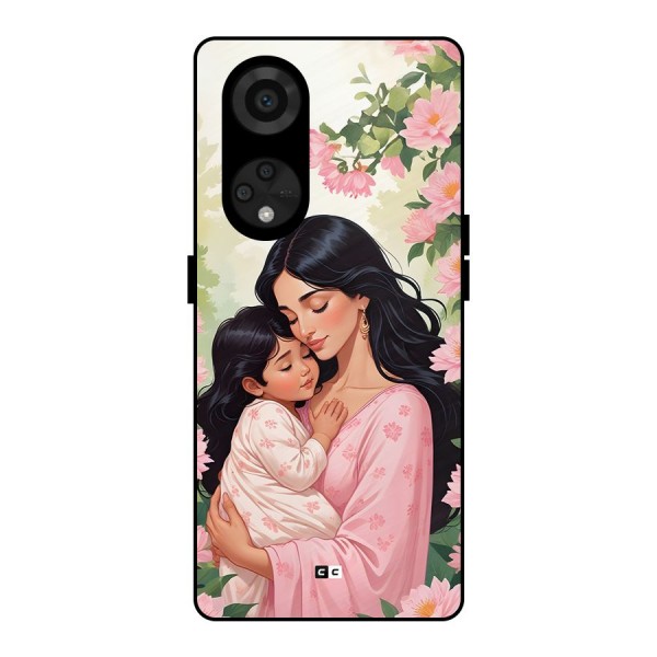 Mother Love Metal Back Case for Reno8 T 5G