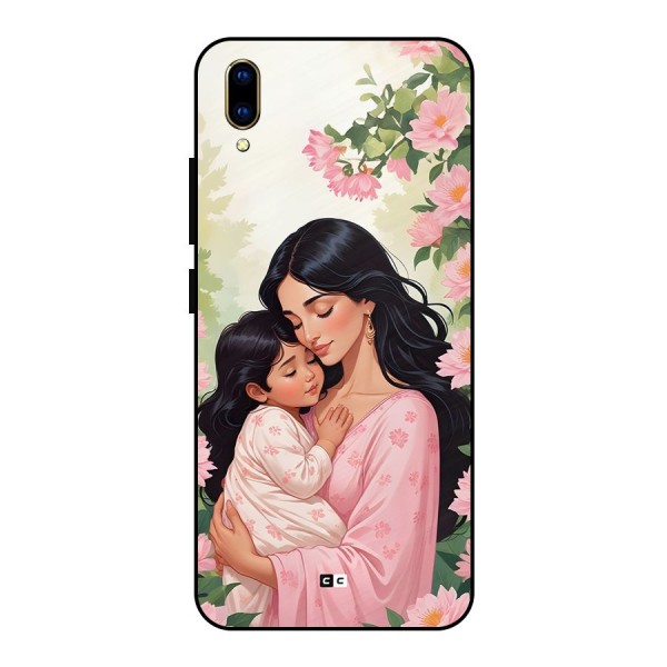 Mother Love Metal Back Case for Vivo V11 Pro