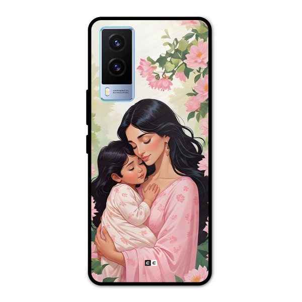 Mother Love Metal Back Case for Vivo V21e 5G