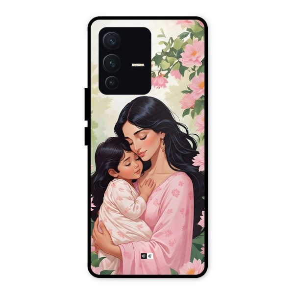 Mother Love Metal Back Case for Vivo V23 5G