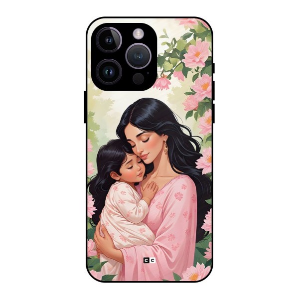 Mother Love Metal Back Case for iPhone 14 Pro Max