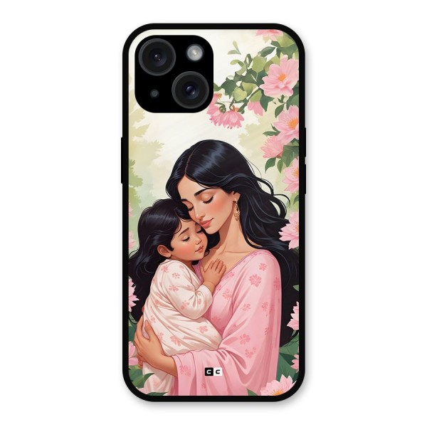 Mother Love Metal Back Case for iPhone 15